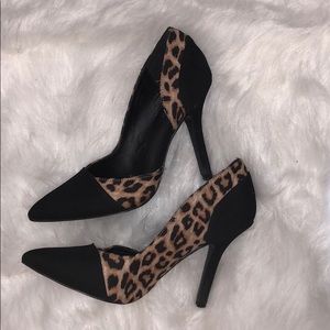 Cheetah Print Heels